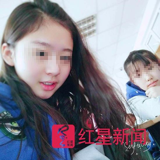 ▲受害女生姚易。  李潔供圖